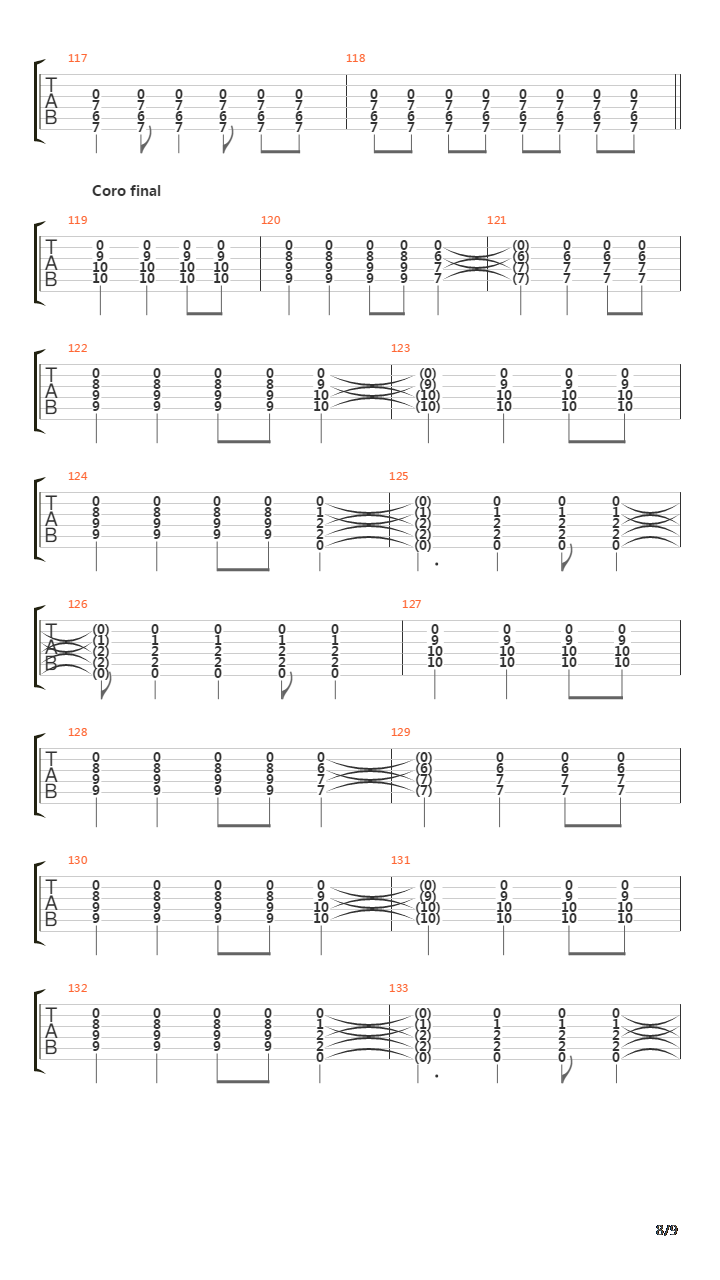 Mentira吉他谱