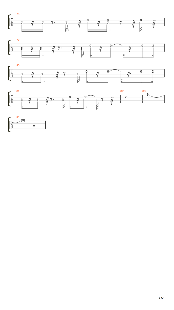 Mirate吉他谱