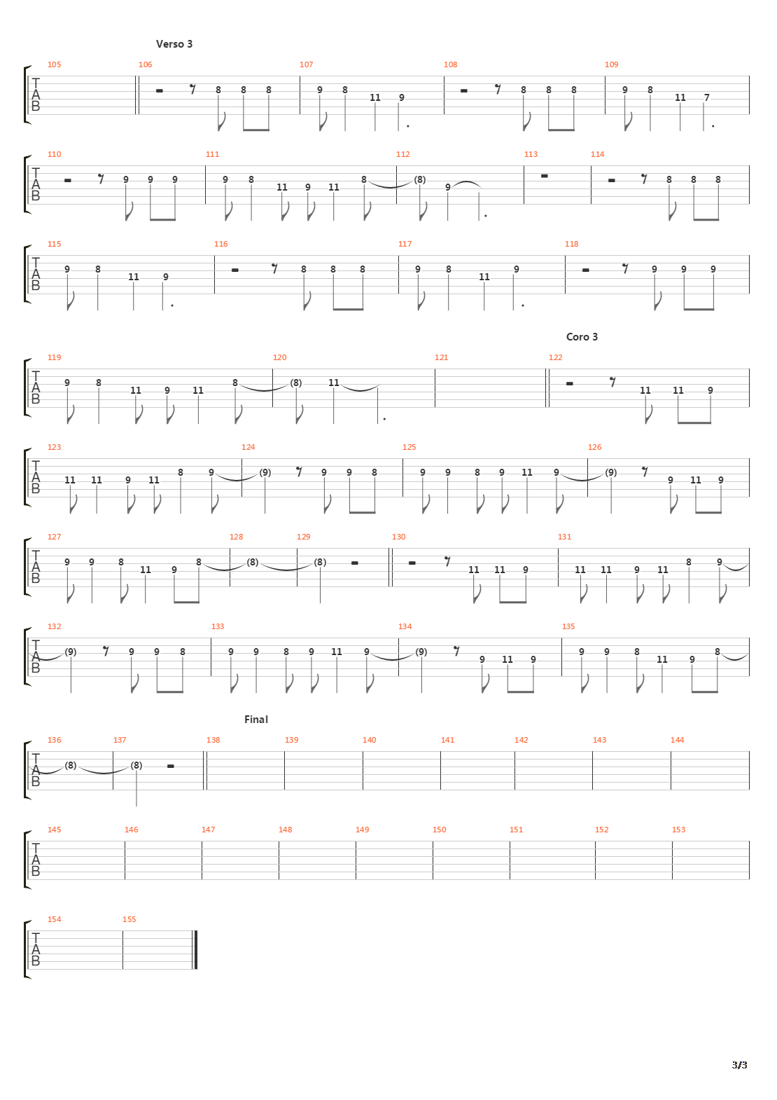 Llenos De Magia吉他谱