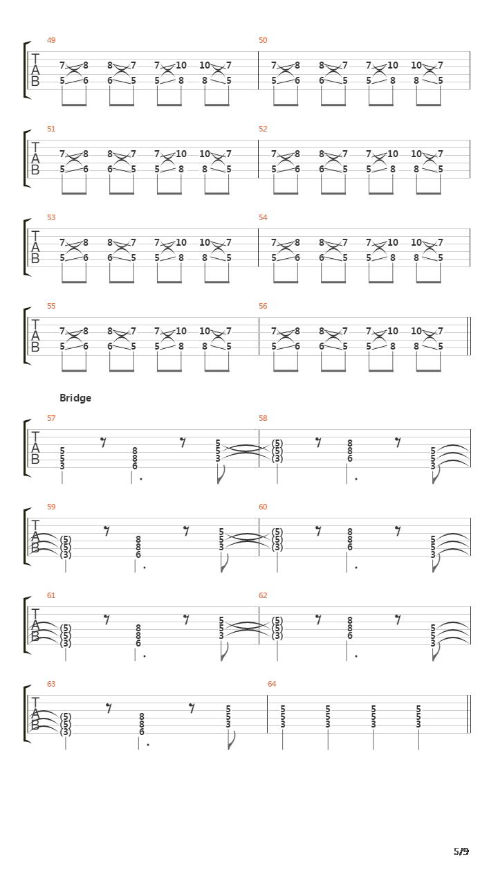 Danz吉他谱