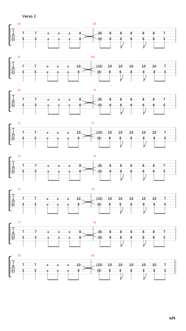 Danz吉他谱
