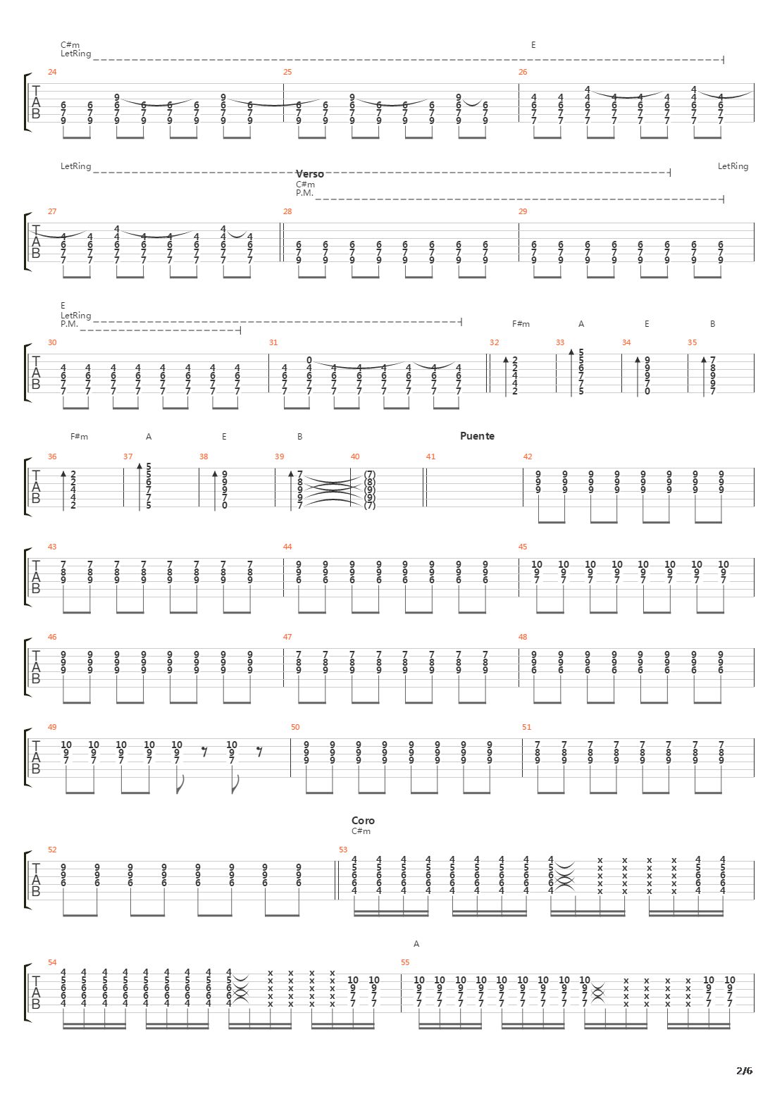 El Zar吉他谱