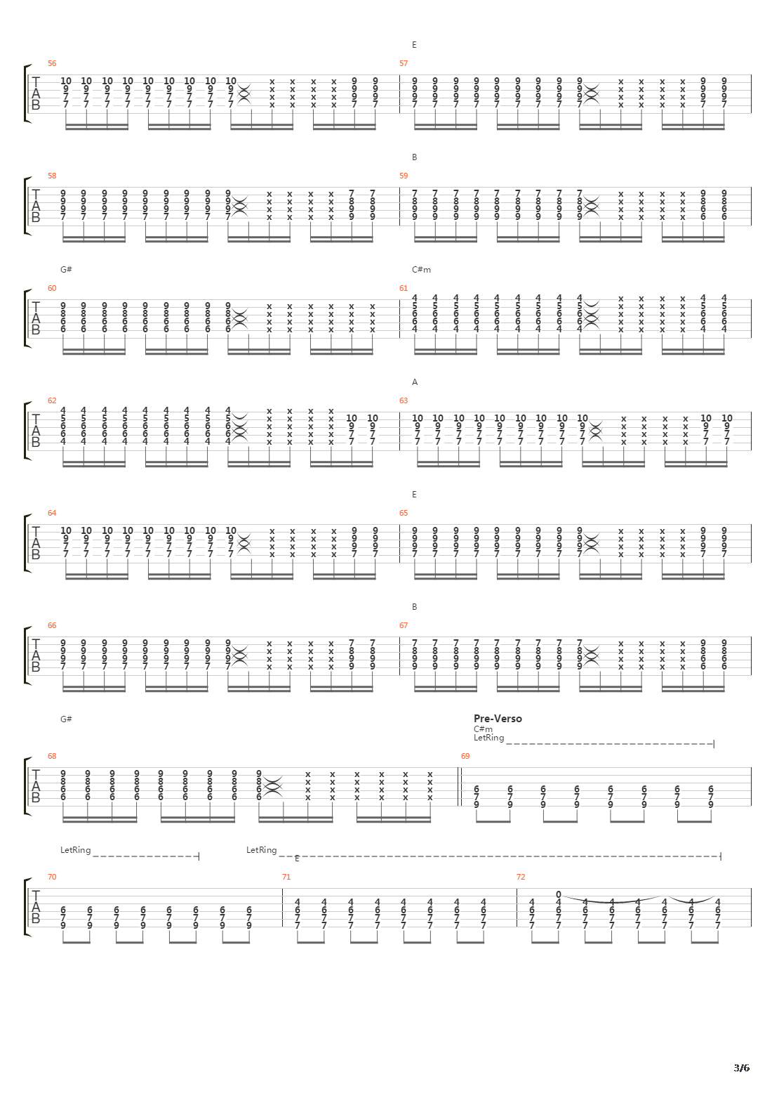 El Zar吉他谱