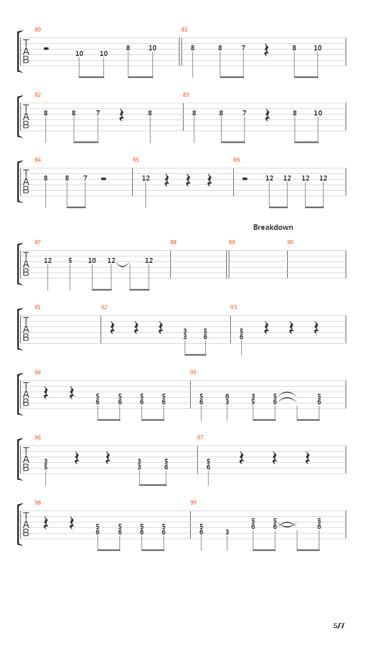 Earthquake吉他谱