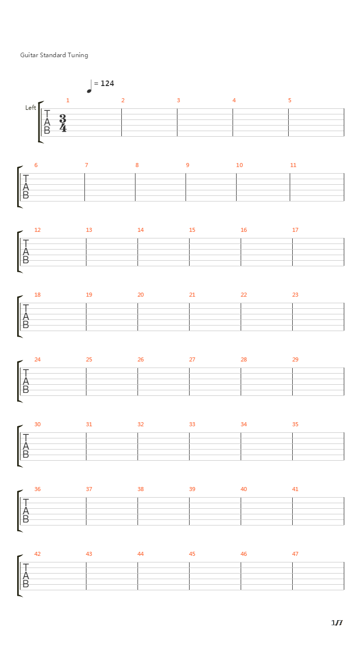 Pillars Of Obsidian吉他谱