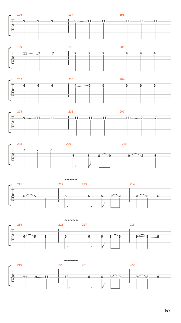 Pillars Of Obsidian吉他谱