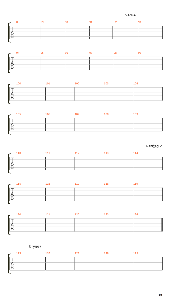 Elden吉他谱