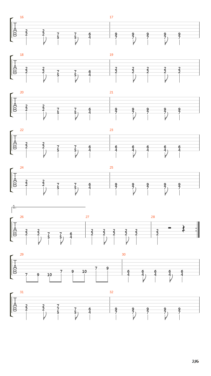 Cukni Vo Drvo吉他谱