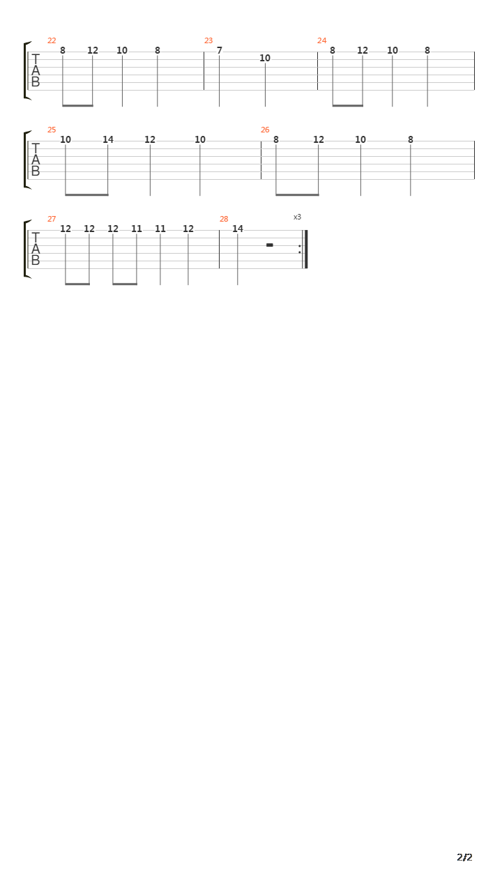 Gypsy Song吉他谱