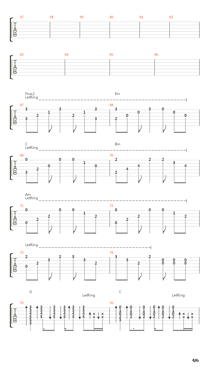 Pais E Filhos吉他谱