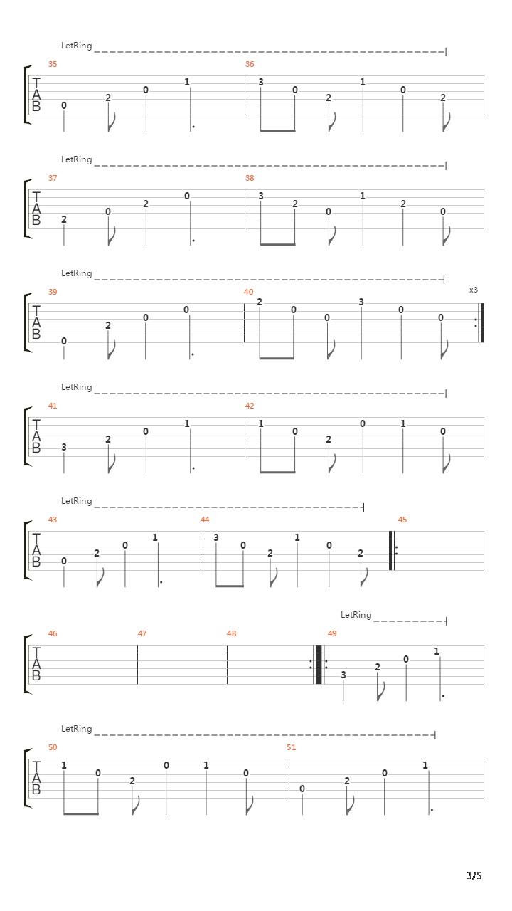 Tempo Perdido吉他谱