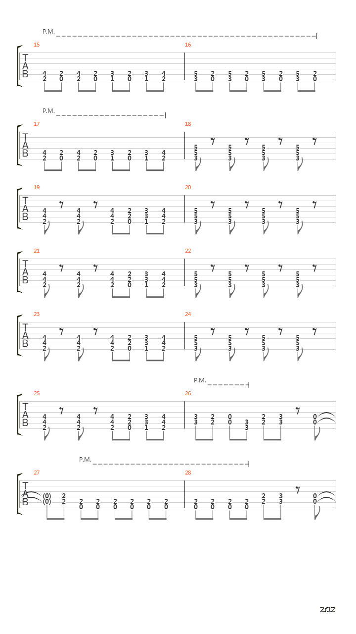 Maza吉他谱