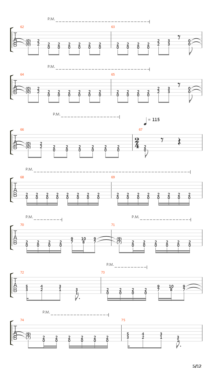 Maza吉他谱