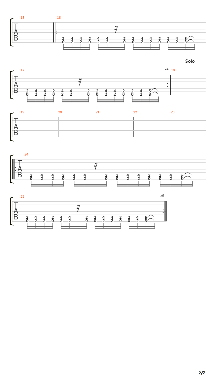 Komm吉他谱