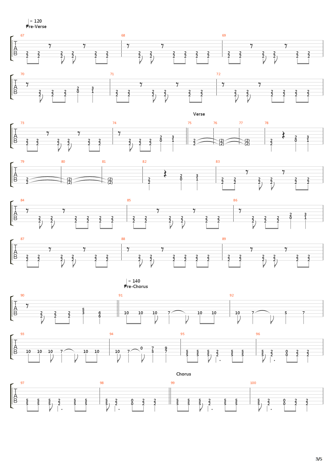 Underground吉他谱