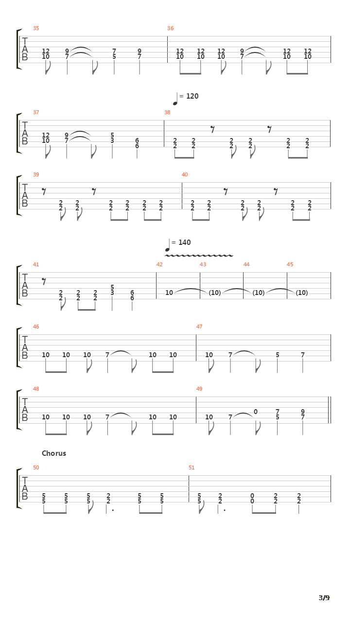 Underground吉他谱