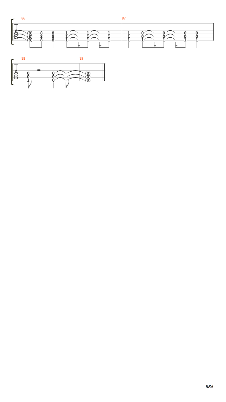 Sose吉他谱