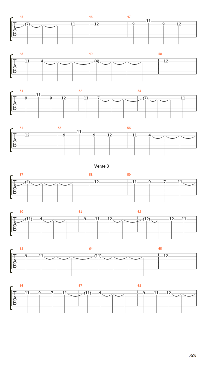 Sources To Agonies吉他谱