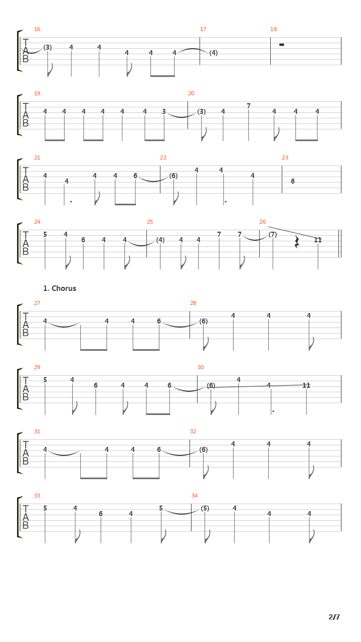 Ultimate吉他谱