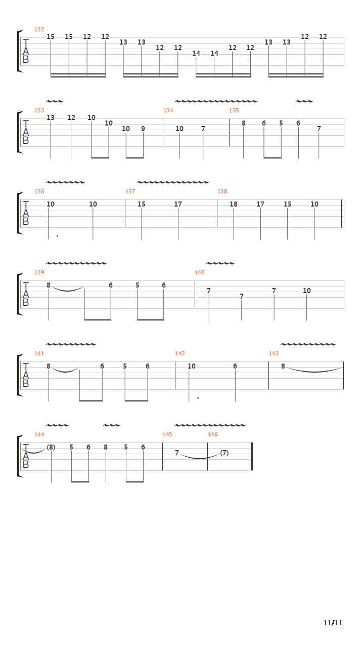 Crystallize吉他谱