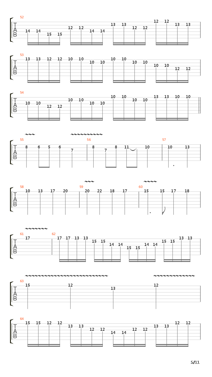 Crystallize吉他谱