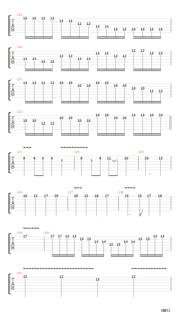 Crystallize吉他谱