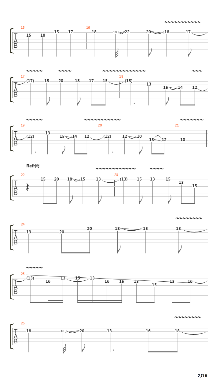 Minimal Beat吉他谱