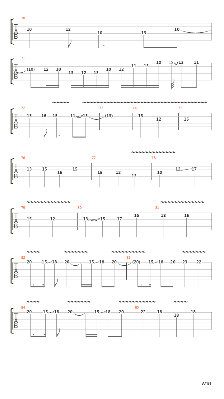 Minimal Beat吉他谱