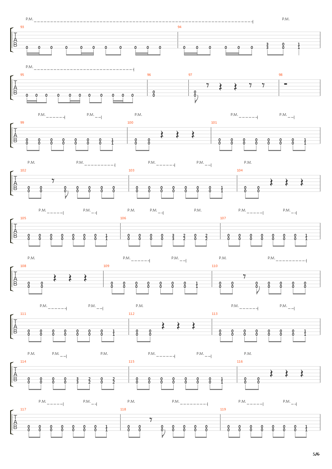 Lifer吉他谱