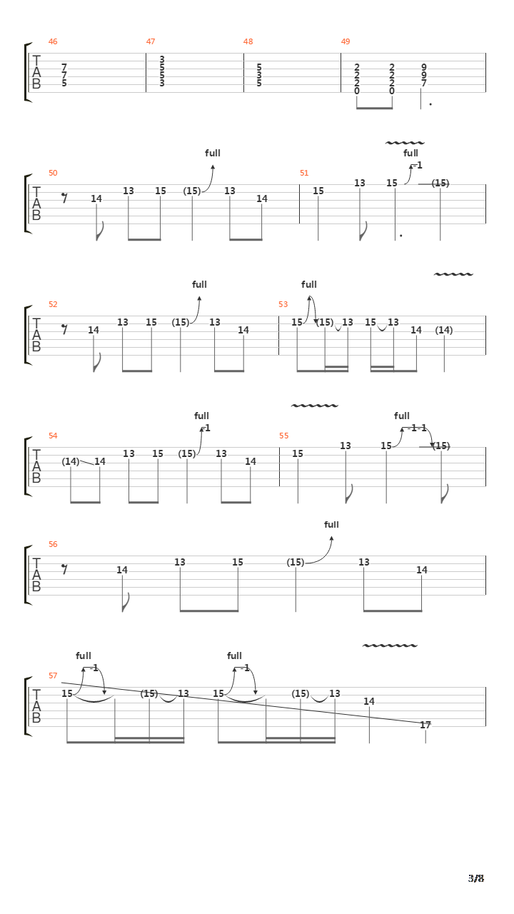 Back To The Cave吉他谱