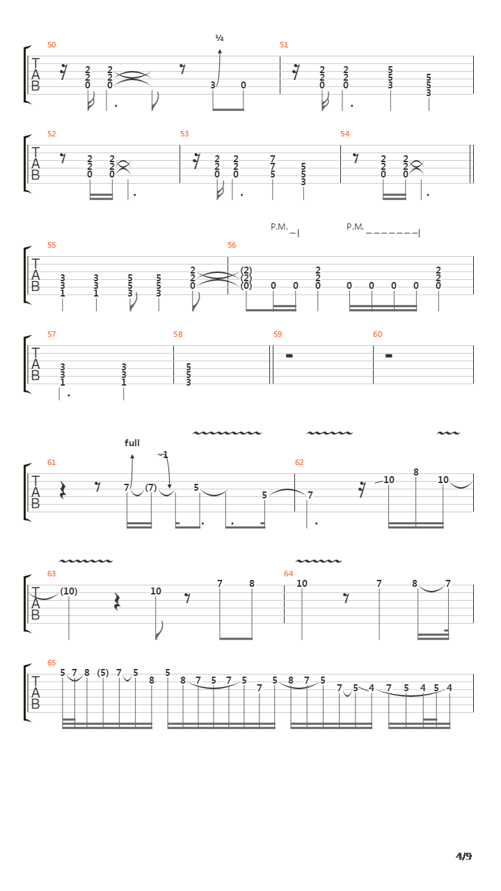 Falling In And Out Of Love吉他谱