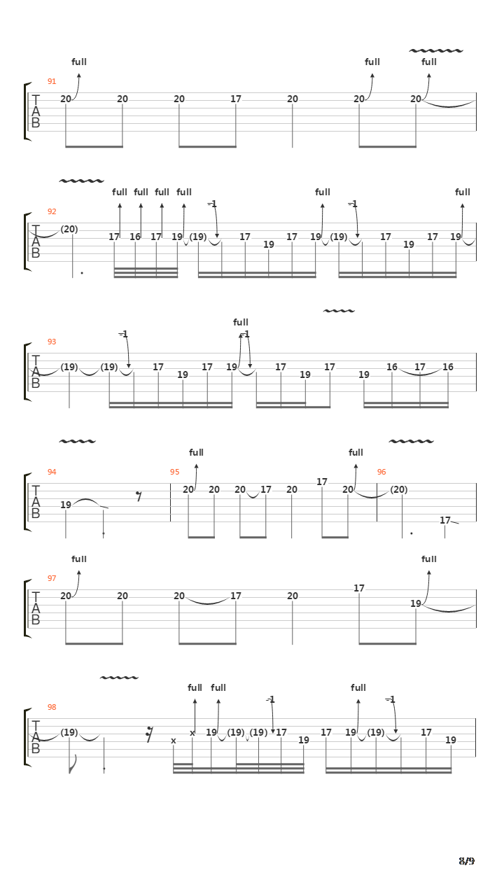 Falling In And Out Of Love吉他谱