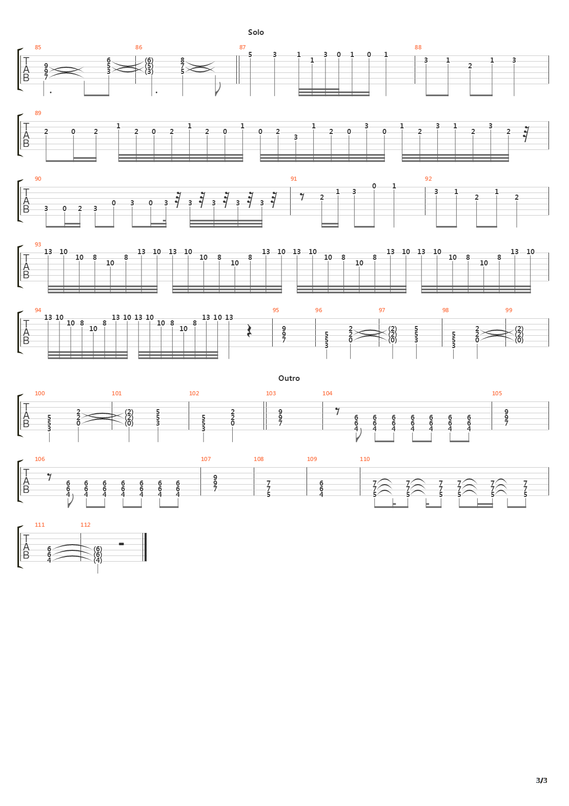 A Denti Stretti吉他谱