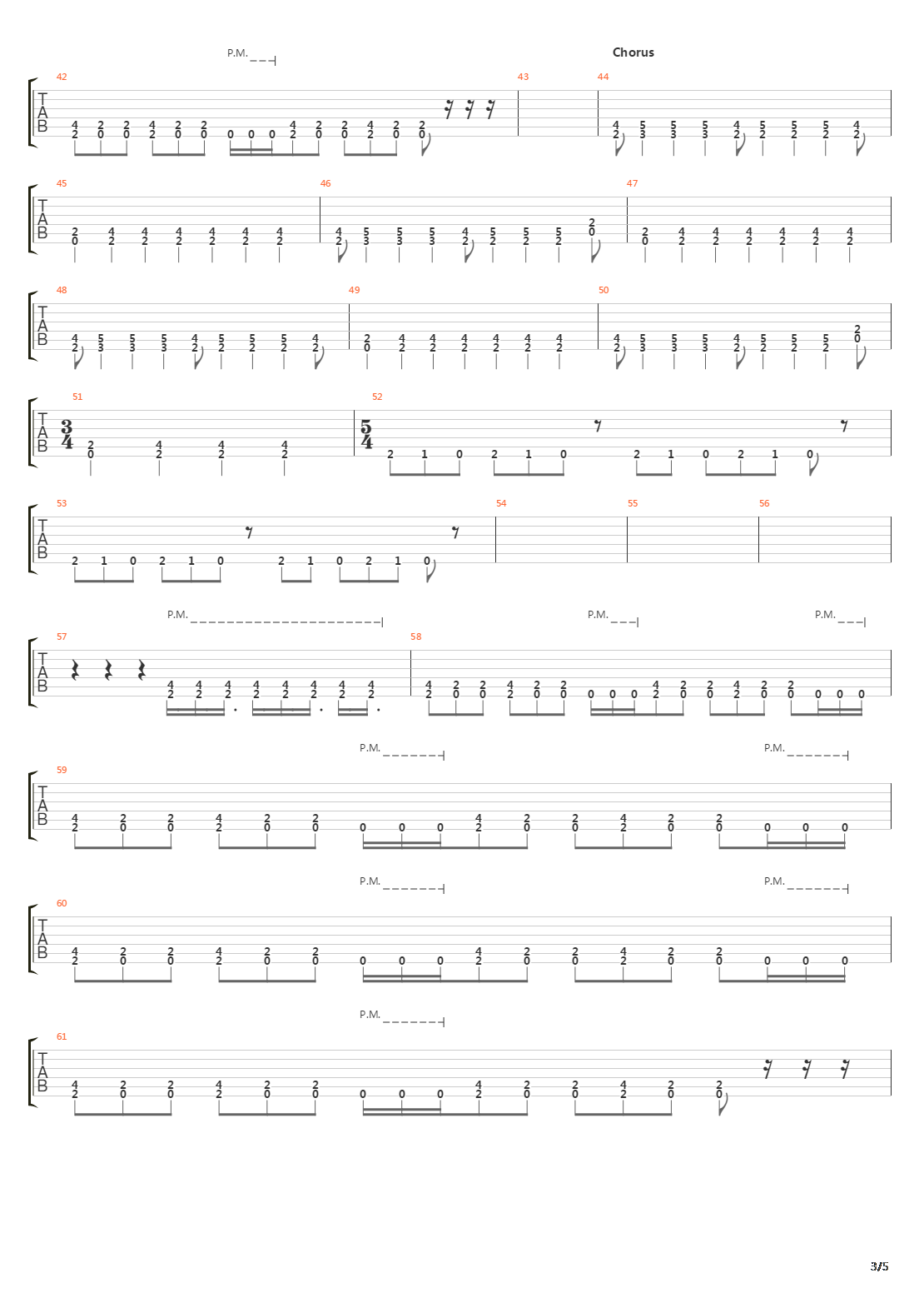 Flatline吉他谱
