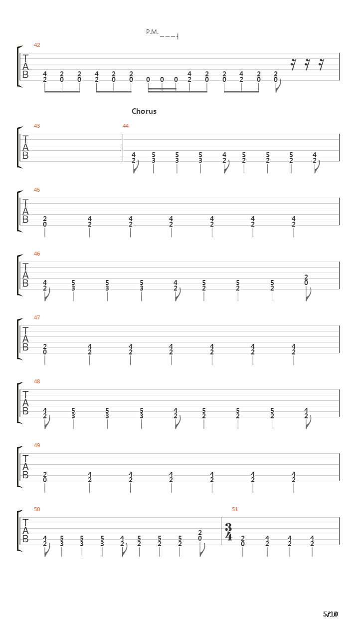 Flatline吉他谱