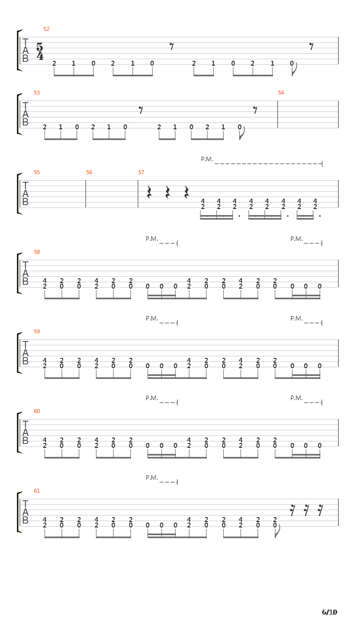 Flatline吉他谱