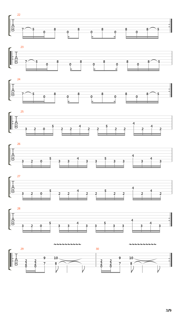 Symbiotic吉他谱