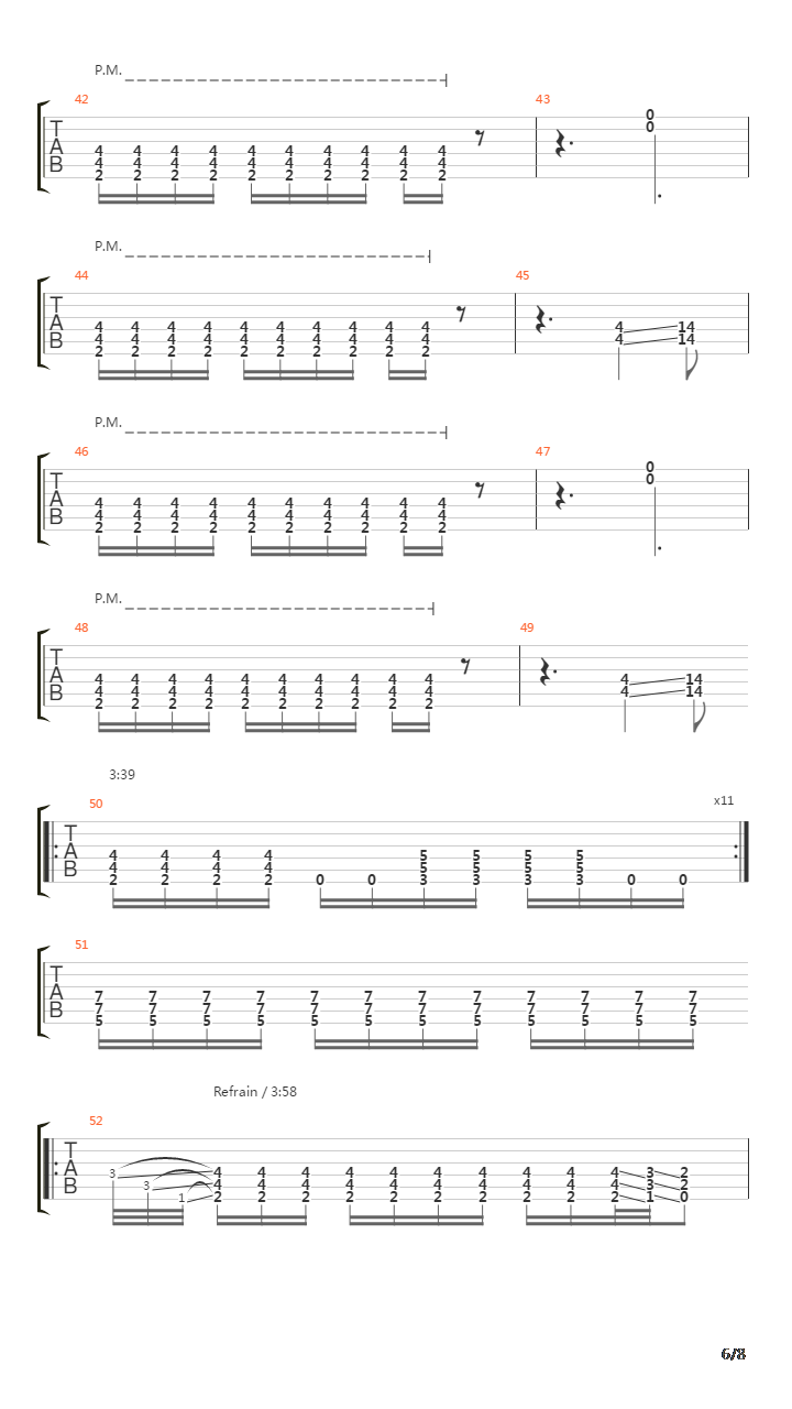 Le Fond Et La Forme吉他谱