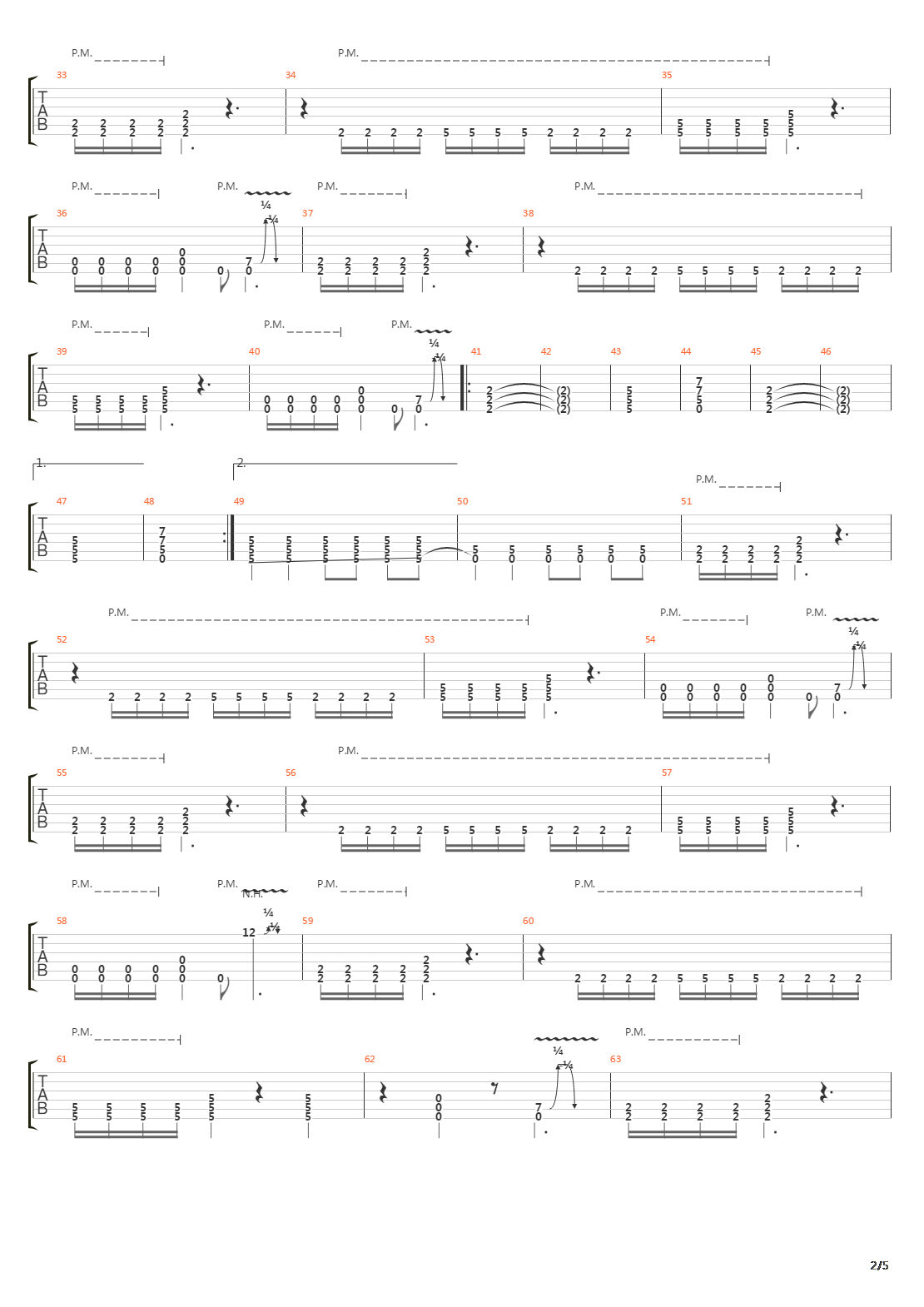 Serie Z吉他谱