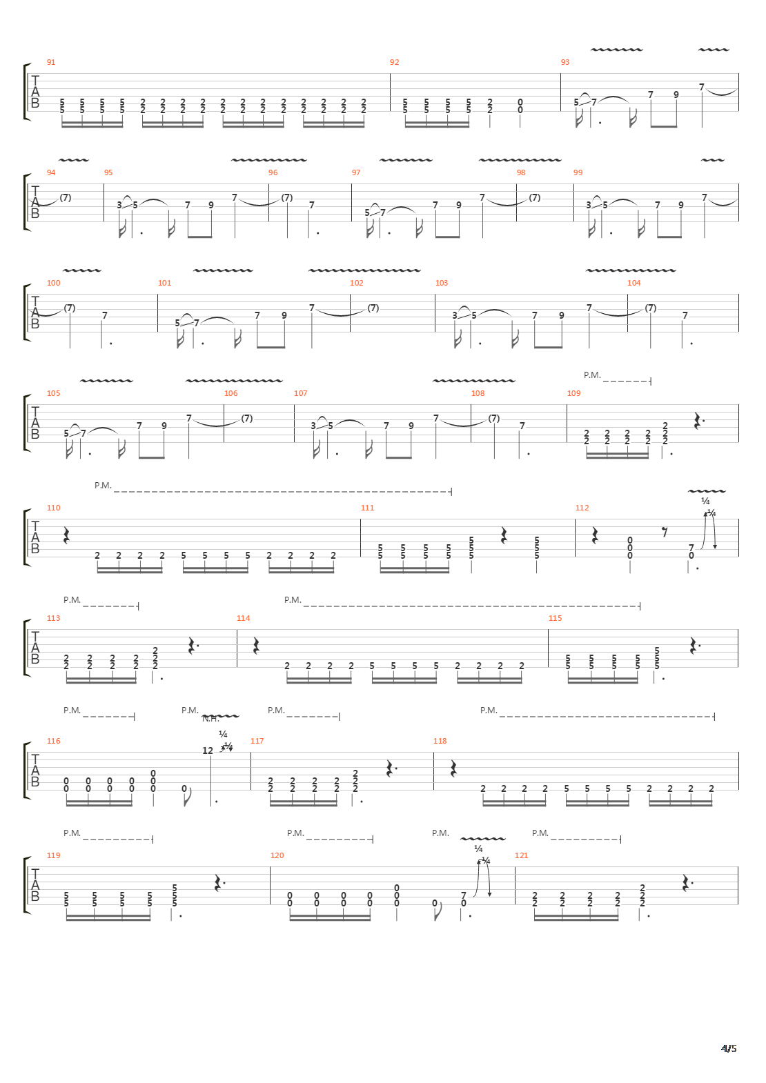 Serie Z吉他谱