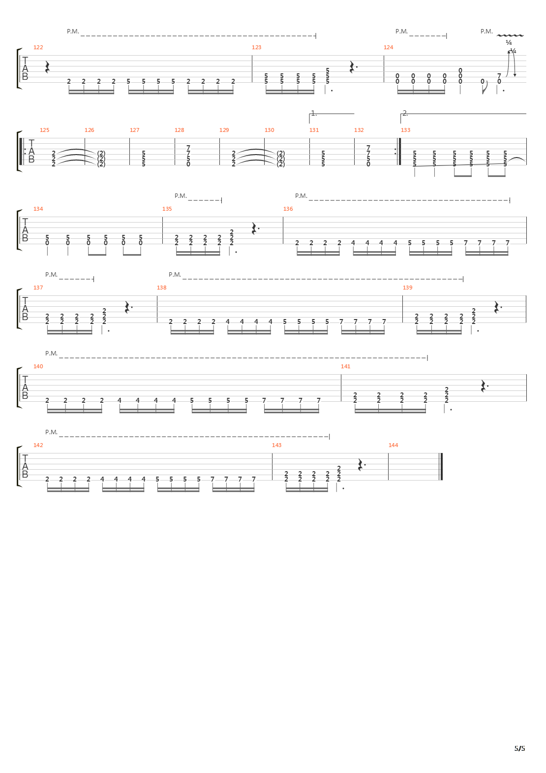 Serie Z吉他谱