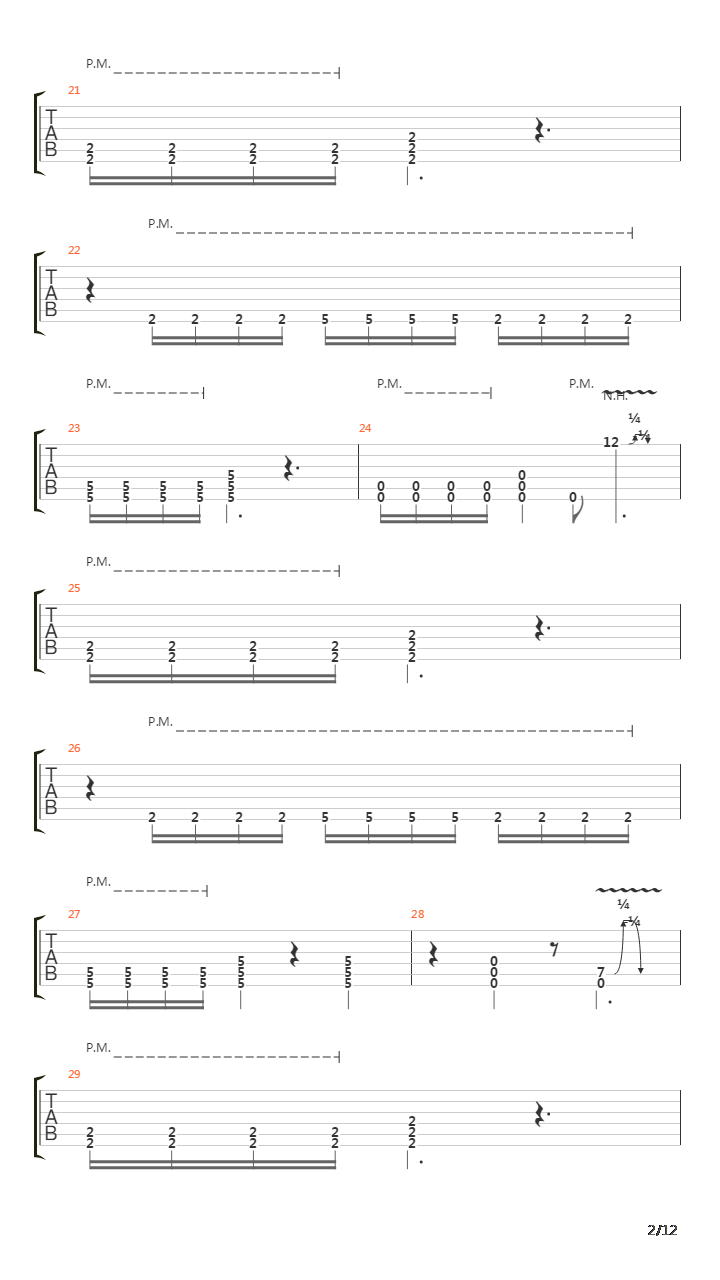 Serie Z吉他谱
