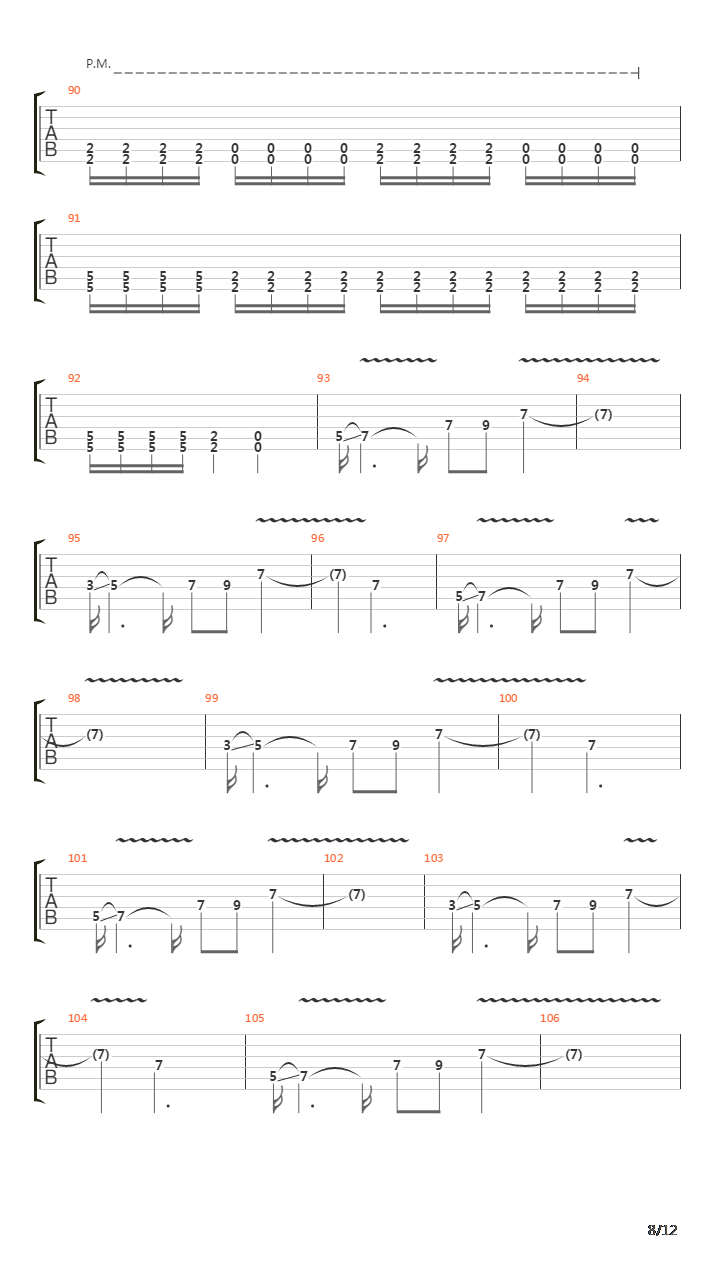 Serie Z吉他谱