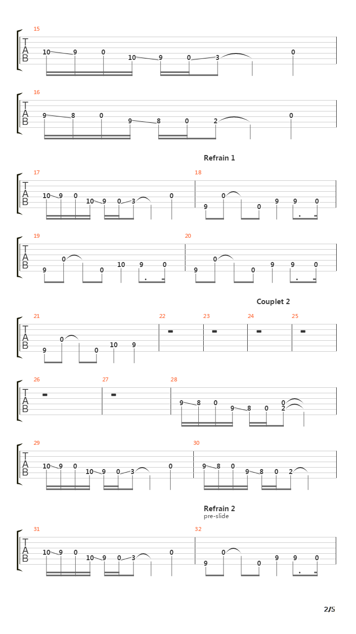 Viscral吉他谱