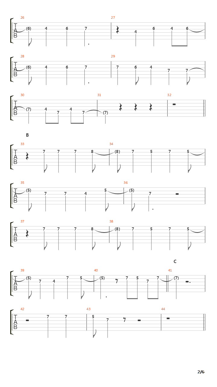 Esclavos De Sus Mentes吉他谱