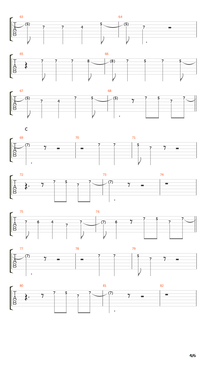 Esclavos De Sus Mentes吉他谱