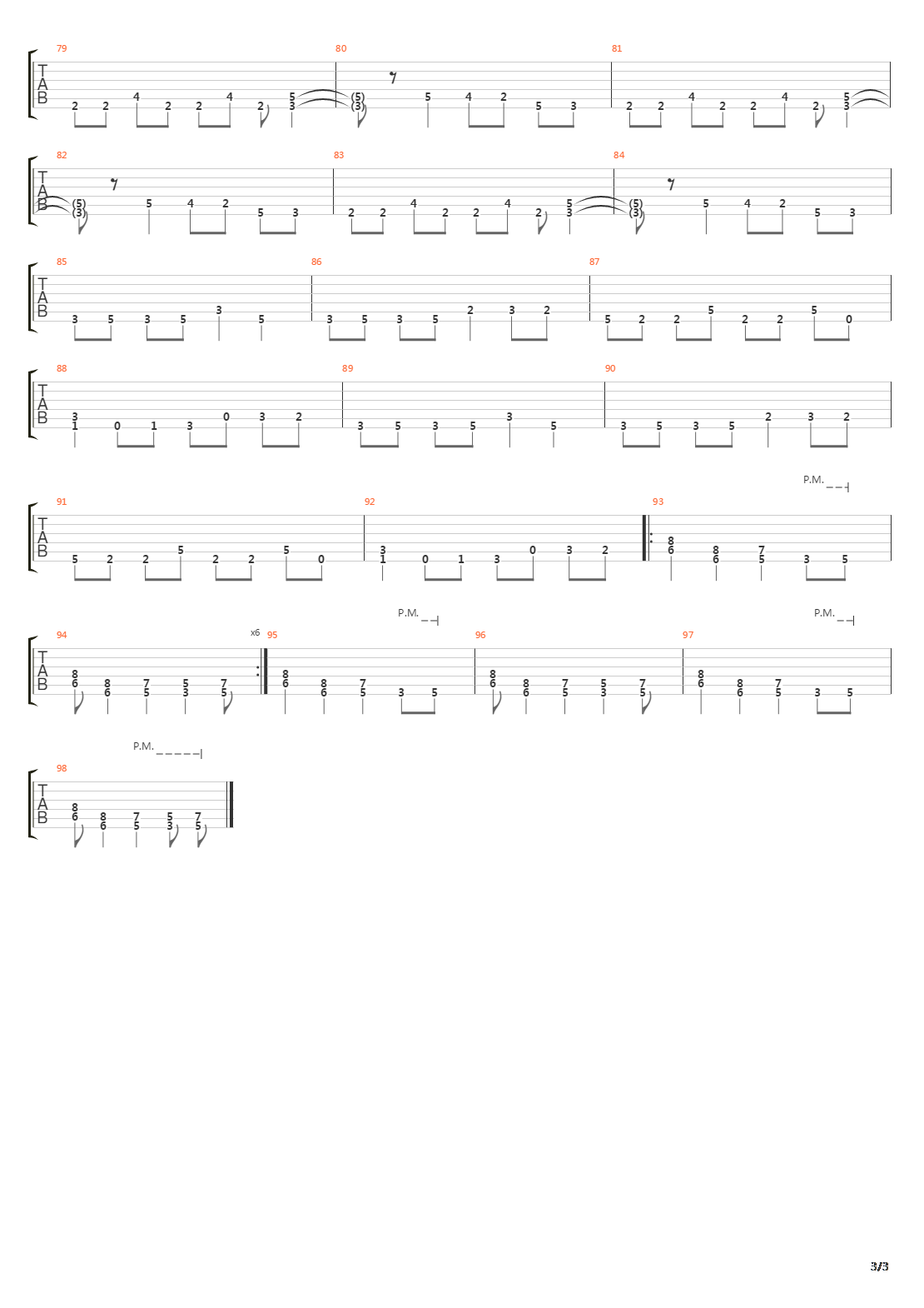 Necios吉他谱