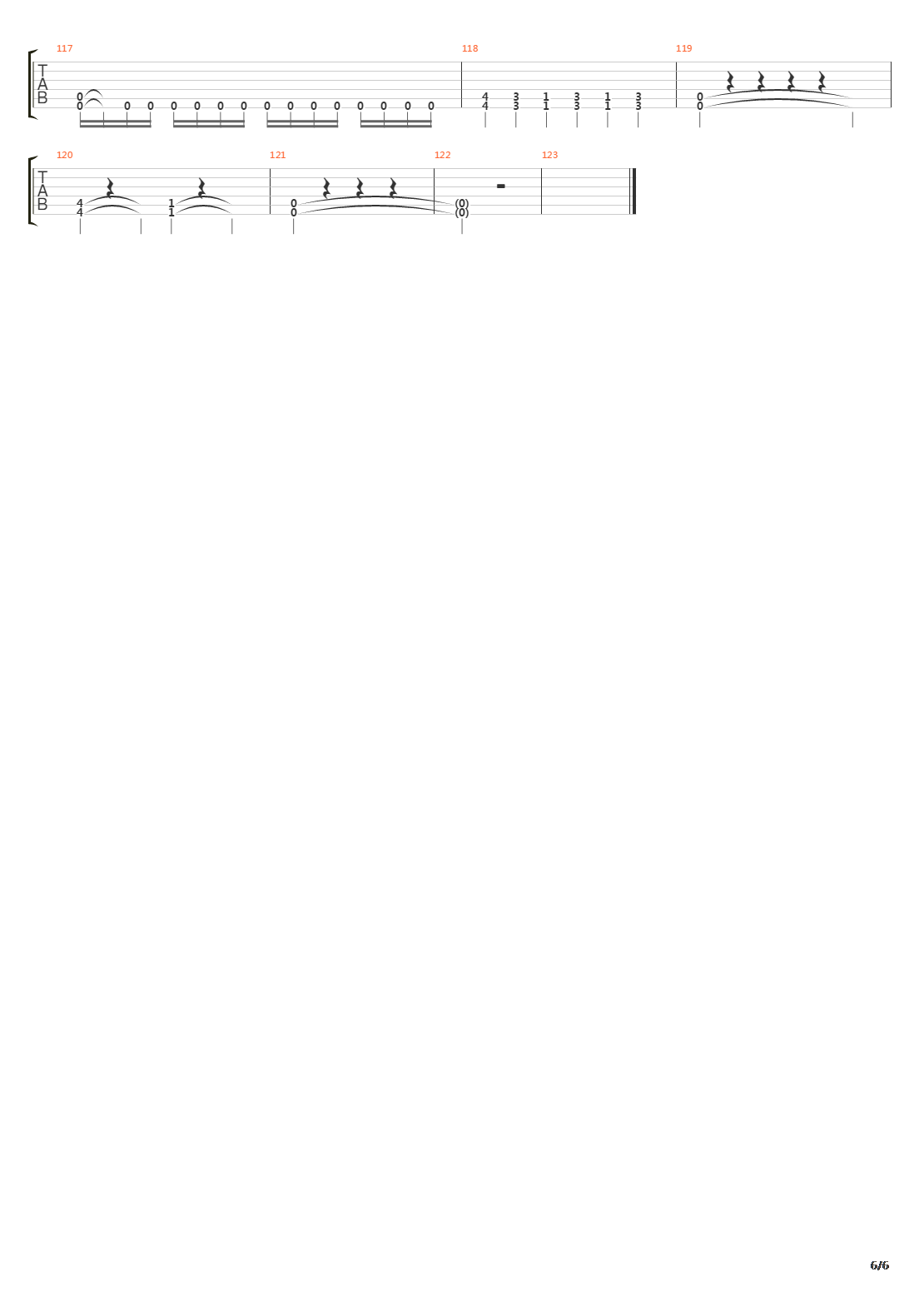 Ruptura吉他谱
