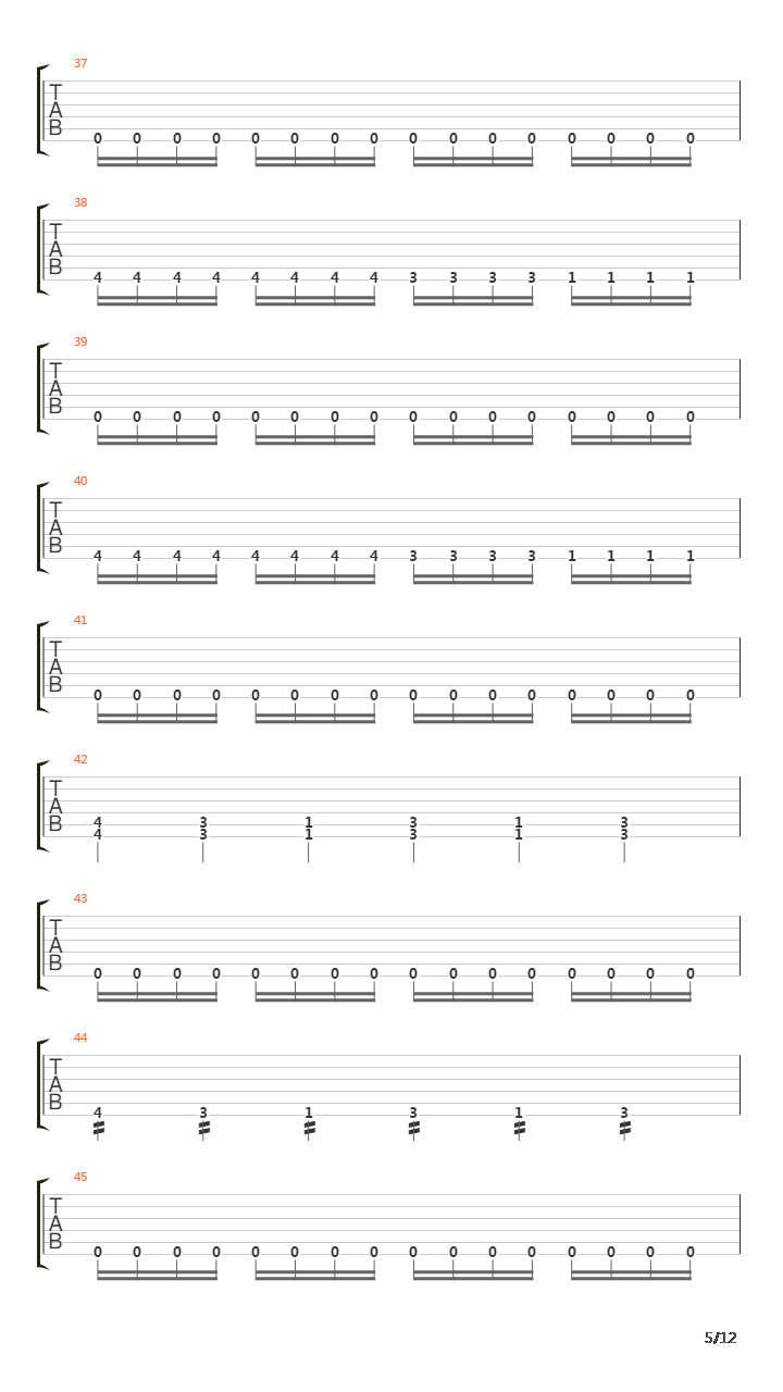 Ruptura吉他谱