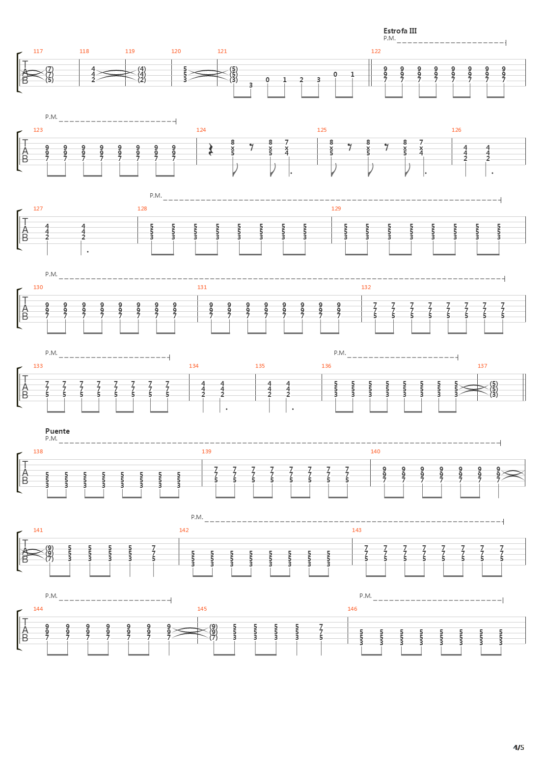 La Matar吉他谱